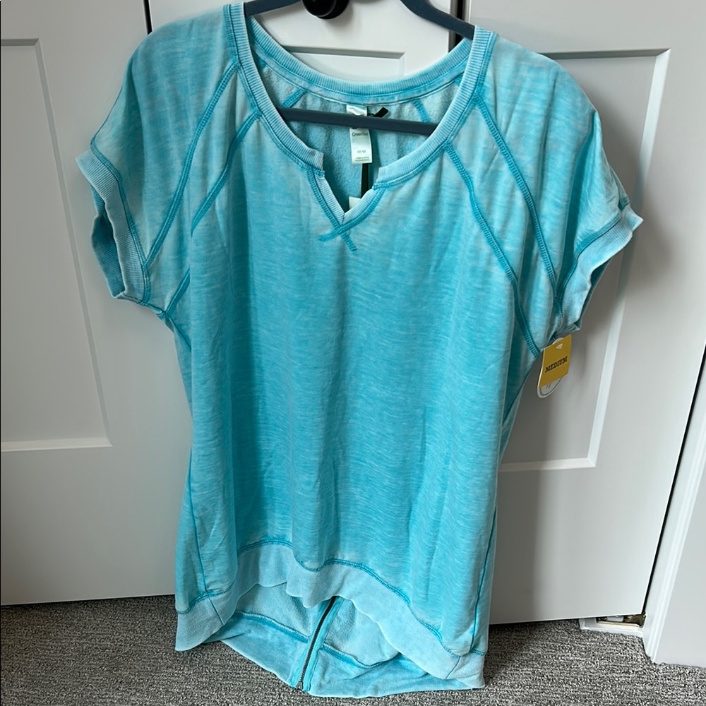 GreenTea Aqua Short Sleeve Tee